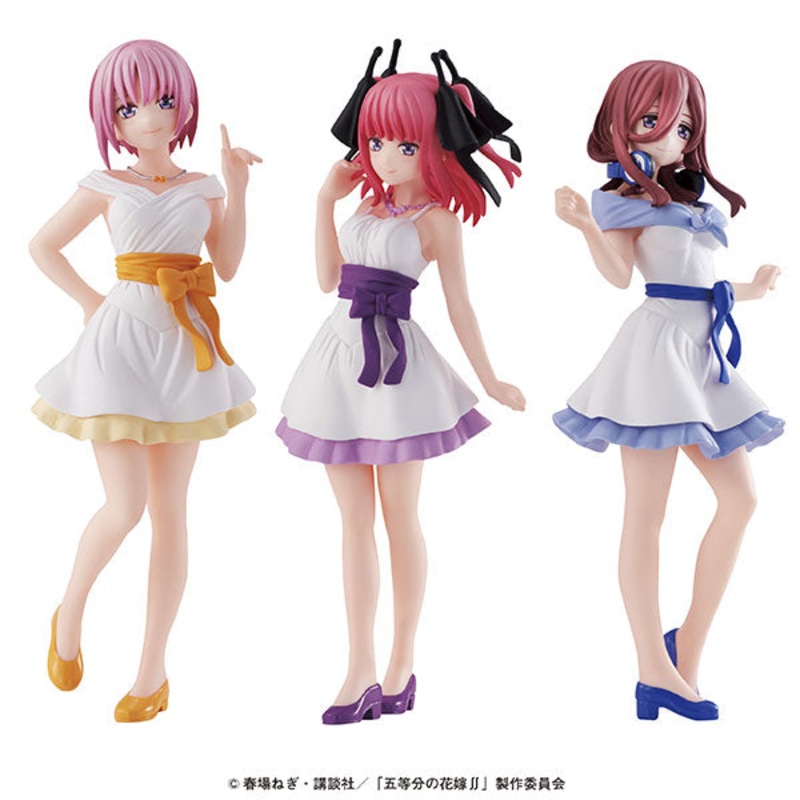 BACK-ORDER Bandai - The Quintessential Quintuplets  Gasha Portraits 01 [Set of 3]
