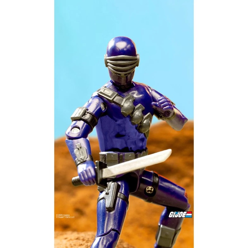 G.I. Joe Snake Eyes (Cartoon) 3 3/4-Inch ReAction+ Figure
