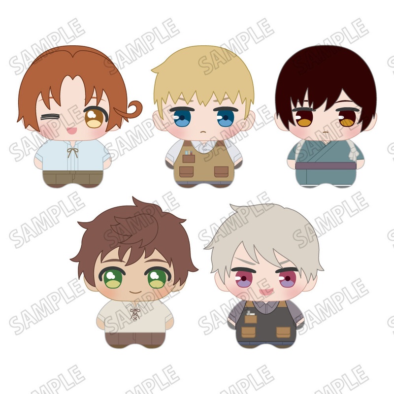 Hetalia: World Stars Mini Chamu Mascot Vol. 1 Box Set