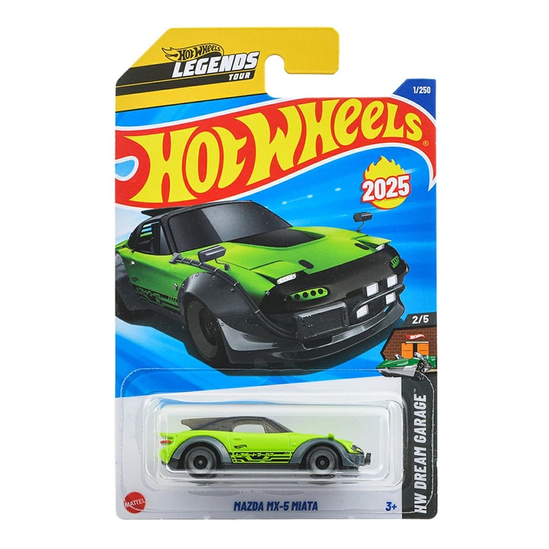Hot Wheels Basic Car Mazda Mx-5 Miata Green (Pre-order)