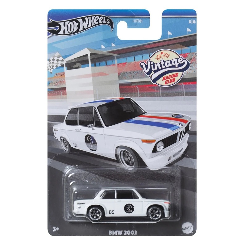 Hot Wheels Vintage Racing 2024 Mix 1 Vehicle  BMW 2002