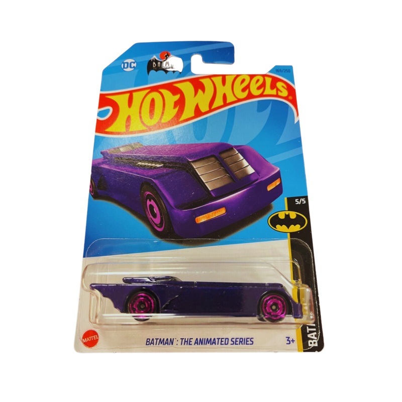 2023 Hot Wheels Purple Batman The Animated Series Batmobile #169