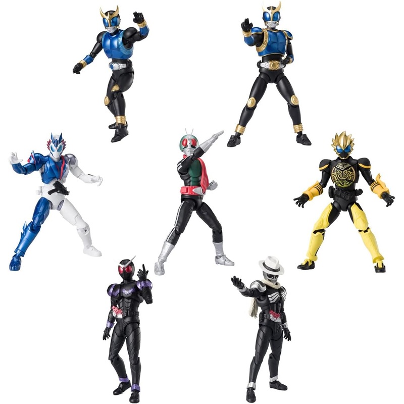 BACK-ORDER Bandai - Shodo-XX Kamen Rider 4 [Set of 8]