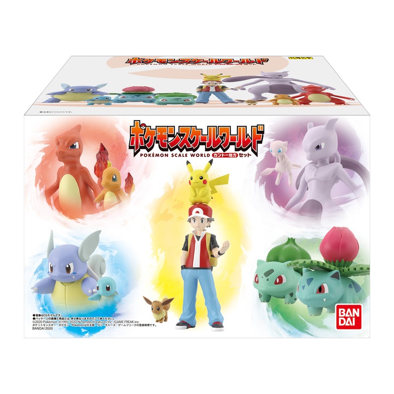 BACK-ORDER Bandai - Pokmon Scale World: Kanto Region [Set of 6]