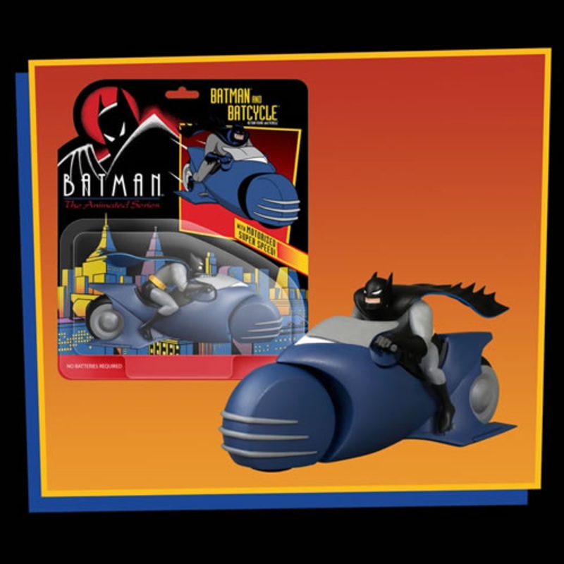 5 Points Vehicles - Batman: The Animated Series - Batman w/ Batcycle (Pre-order)*