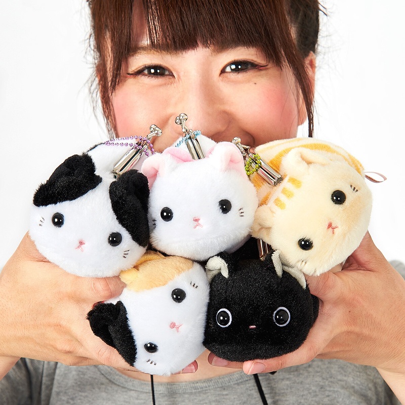Tsuchineko Gamaguchi Coin Pouches