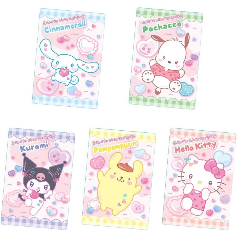 BACK-ORDER Bandai - Sanrio Characters Wafer 9 [Box of 20]