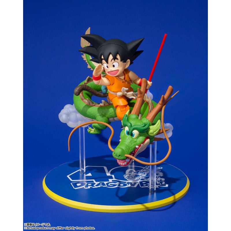 [JP Ver.] Bandai VJ x S.H.Figuarts Tamashii Web Shop Action Figure - Son Goku& Dragon (40th Anniversary Edition) Dragon Ball (Pre-order)*