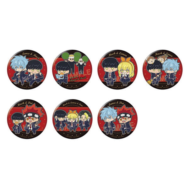ADVANCED PRE-ORDER MegaHouse - Tin Badge Collection - Mashle: Buddy Colle Ver. [Box of 7]