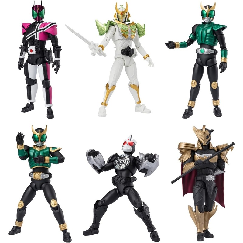 BACK-ORDER Bandai - Shodo-XX Kamen Rider 6 [Set of 7]