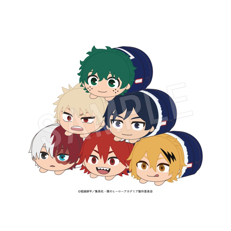 My Hero Academia Bath Ver. Mochikororin Plushie Mascot Box Set