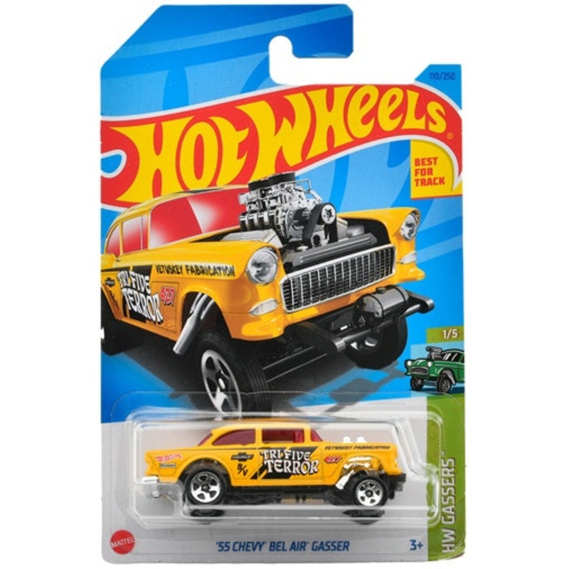 Hot Wheels Basic Car '55 Chevy Bel Air Gasser (HNJ95)