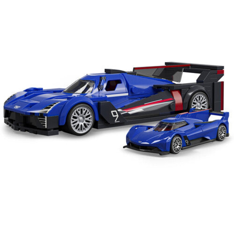 Mattel Brick Shop - Hot Wheels Speed Series Building Set: Cadillac, Includes 1 Collectible Diecast Car, 236 Piece Collectible Building Toy Set (Pre-order)*