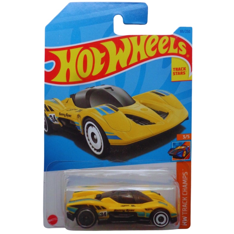 2023 Hot Wheels HW TRACK CHAMPS 3/5 Groupe C Fantasy 89/250 (Yellow)