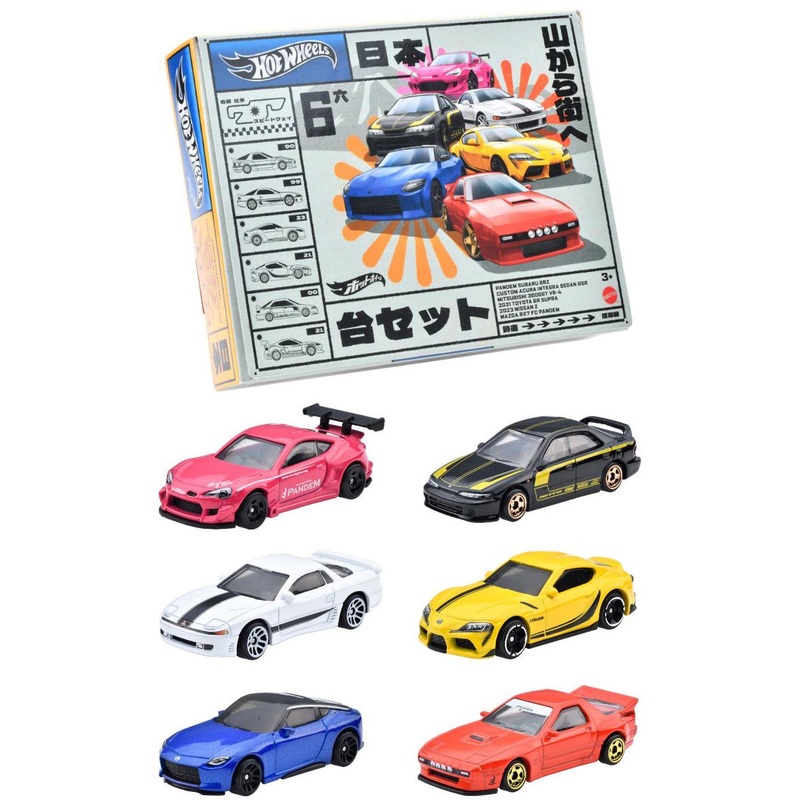 Hot Wheels Streets of Japan Multipack