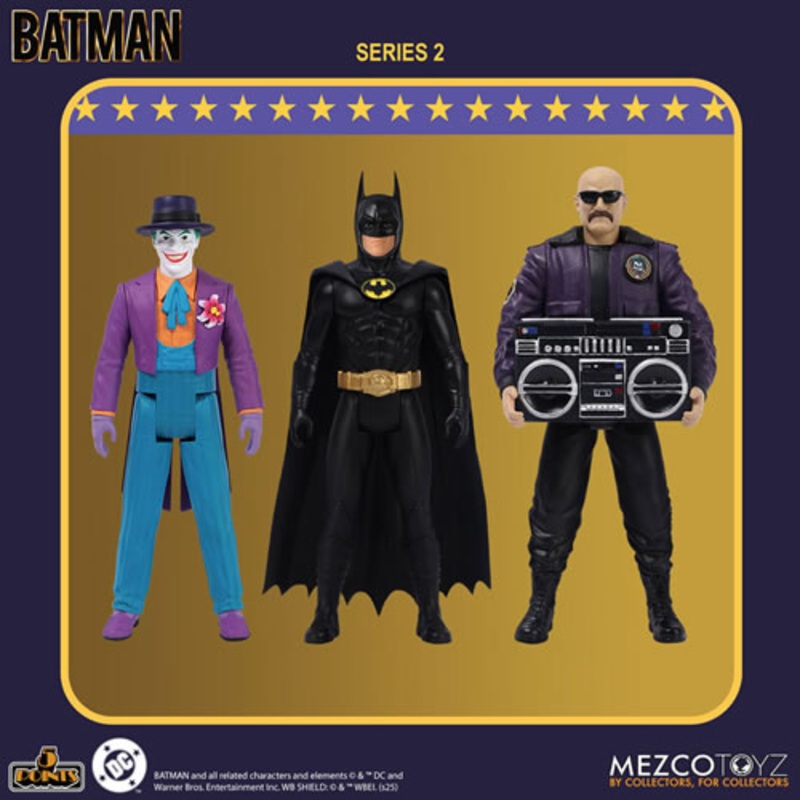 5 Points Figures - Batman (1989 Movie) - S02 - 3pc Figure Set (Pre-order)*
