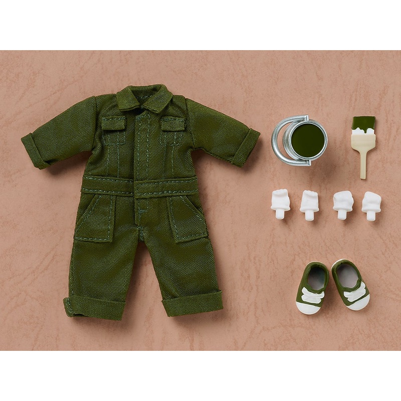 SPECIAL ORDER Good Smile Company - Nendoroid Doll Outfit Set: Colorful Coveralls Khaki [JP]