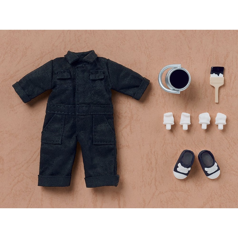 SPECIAL ORDER Good Smile Company - Nendoroid Doll Outfit Set: Colorful Coveralls Black [JP]