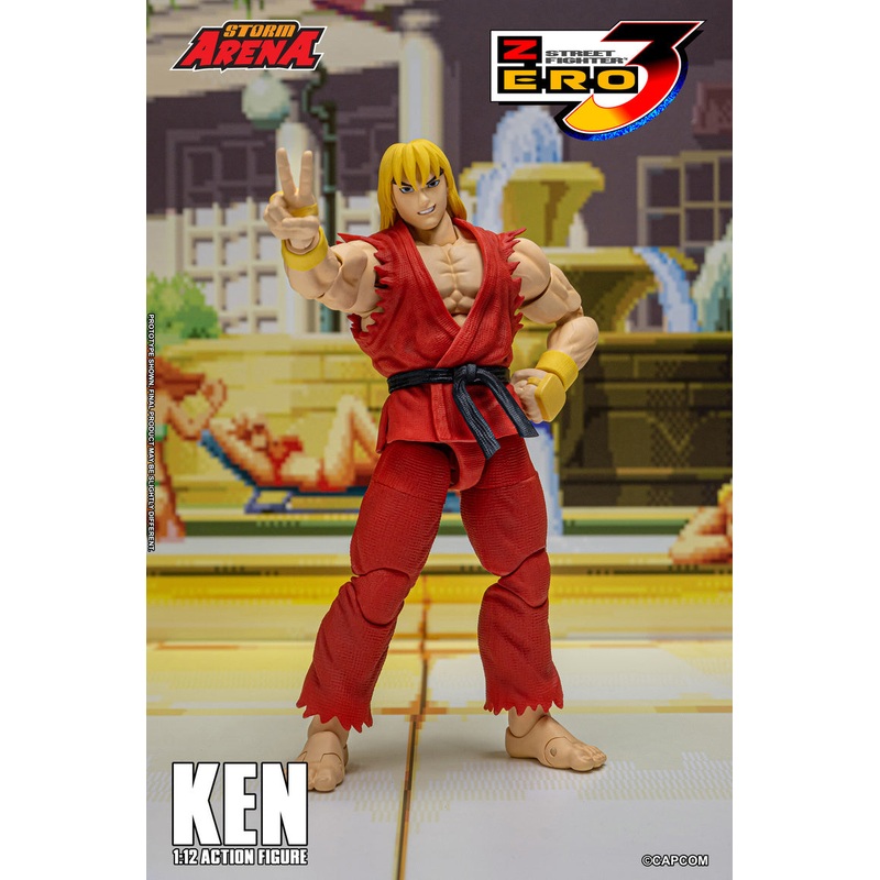 1/12 Street Fighter ZERO 3 Action Figure Ken