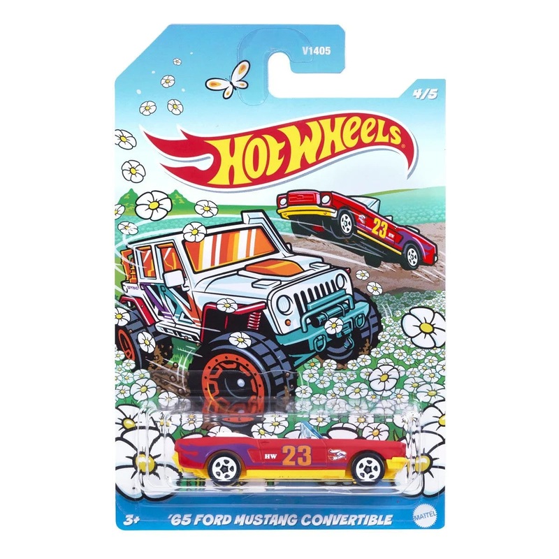 Hot Wheels Spring 2023 Mix Vehicle 65 Ford Mustang Convertible