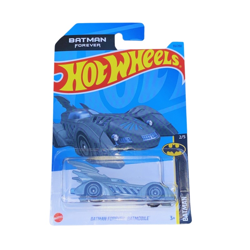 Hot Wheels Batman Forever Batmobile Gray #55 - 2023 Batman