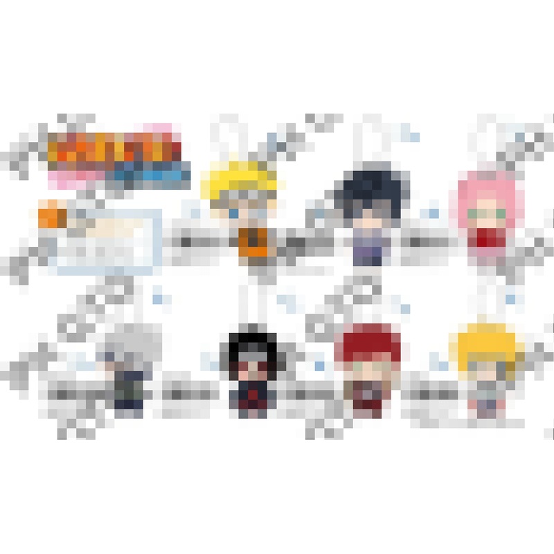 PRE-ORDER Bandai - Naruto Shippuden Mascot with Ball Chain [Set of 7]