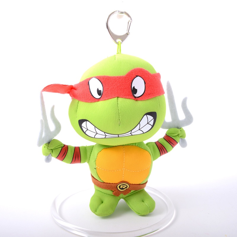 Teenage Mutant Ninja Turtles 5.5 Raphael Keychain Plush
