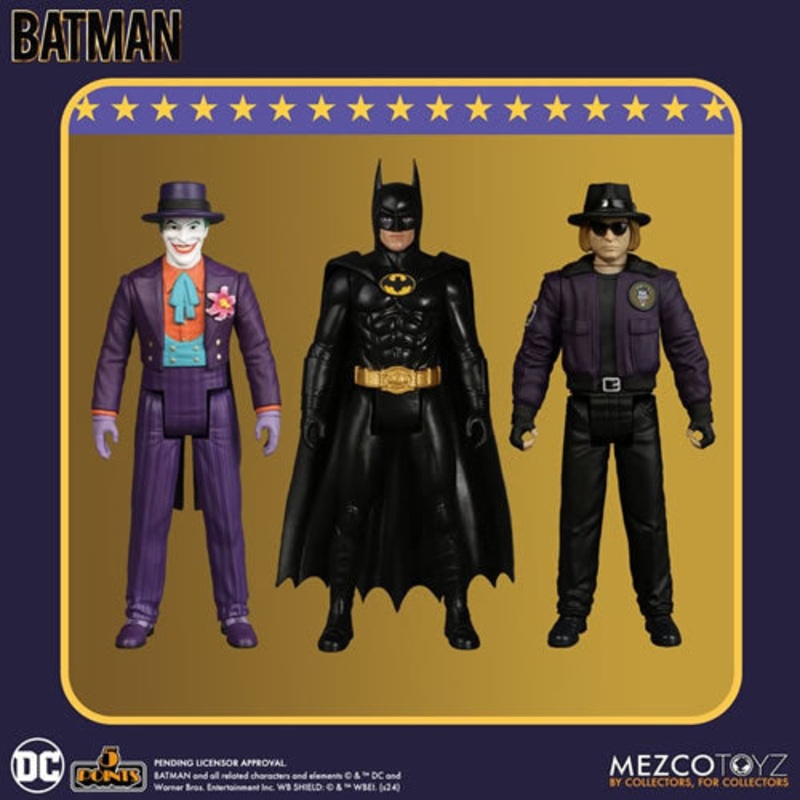 5 Points Figures - Batman (1989 Movie) - 3pc Figure Set(Pre-order)*
