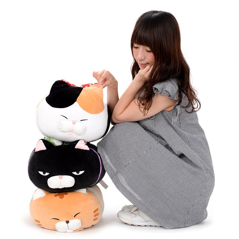 Tsumeru! Mochikko Hige Manjyu 2 Cat Plush Collection (Big)