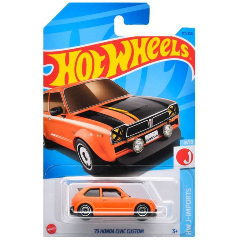 Hot Wheels Basic Car '73 Honda Civic Custom (HNK33)