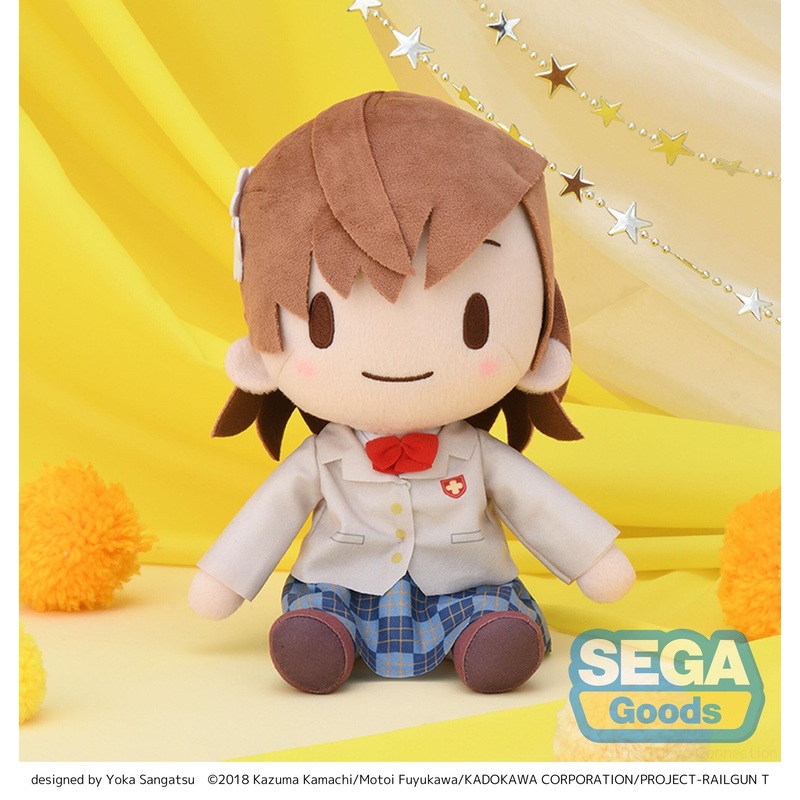 A Certain Scientific Railgun T Mikoto Misaka Fuwapuchi Plushie M